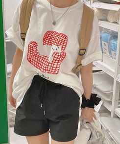 半袖Tシャツ メロウキャット半袖Tシャツ IVORY