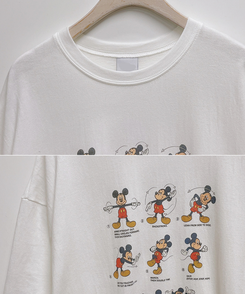半袖Tシャツ ミッキールーズフィット半袖Tシャツ