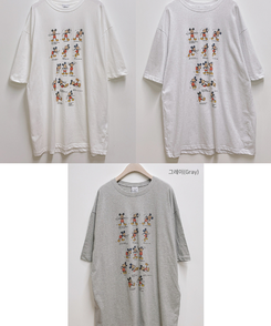 半袖Tシャツ ミッキールーズフィット半袖Tシャツ