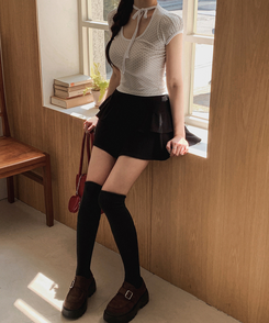 身長アップスエーレザーローファー BROWN
