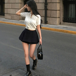 ミニスカート ソフィアスカートパンツ BLUE