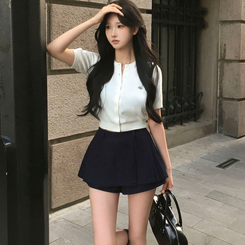 ミニスカート ソフィアスカートパンツ BLUE