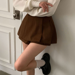 ミニスカート ソフィアスカートパンツ BROWN