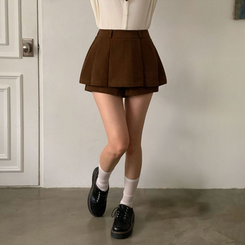 ミニスカート ソフィアスカートパンツ BROWN
