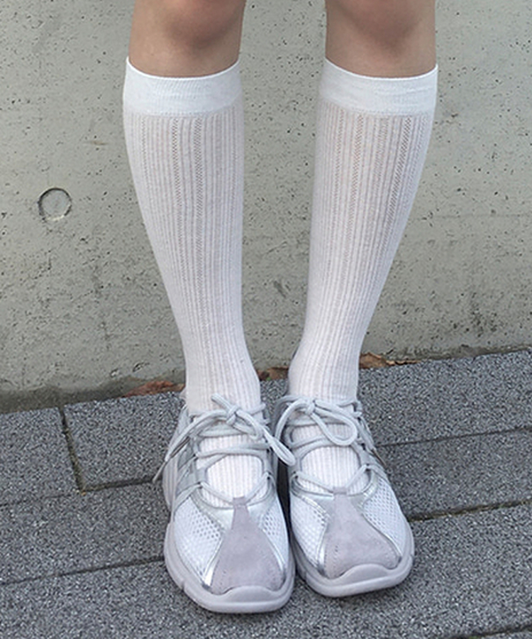 メッシュメリージェーンシューズ GREY