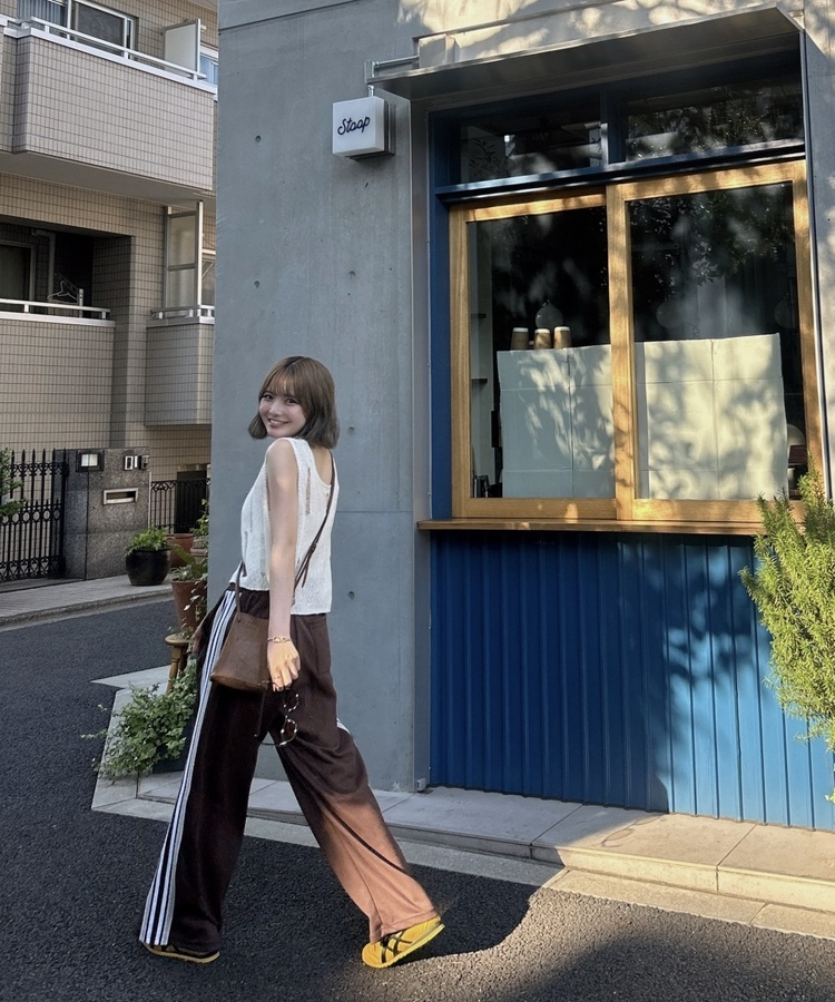 サイドレースラインパンツ｜トレーニングパンツ｜韓国