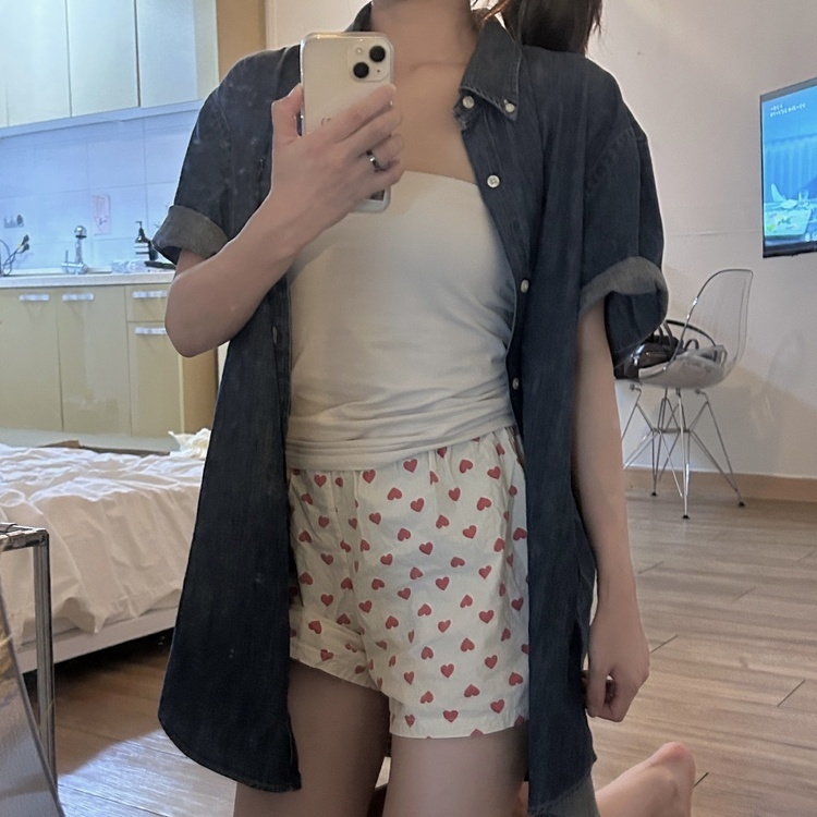 슈가 트임 트레이닝 반바지