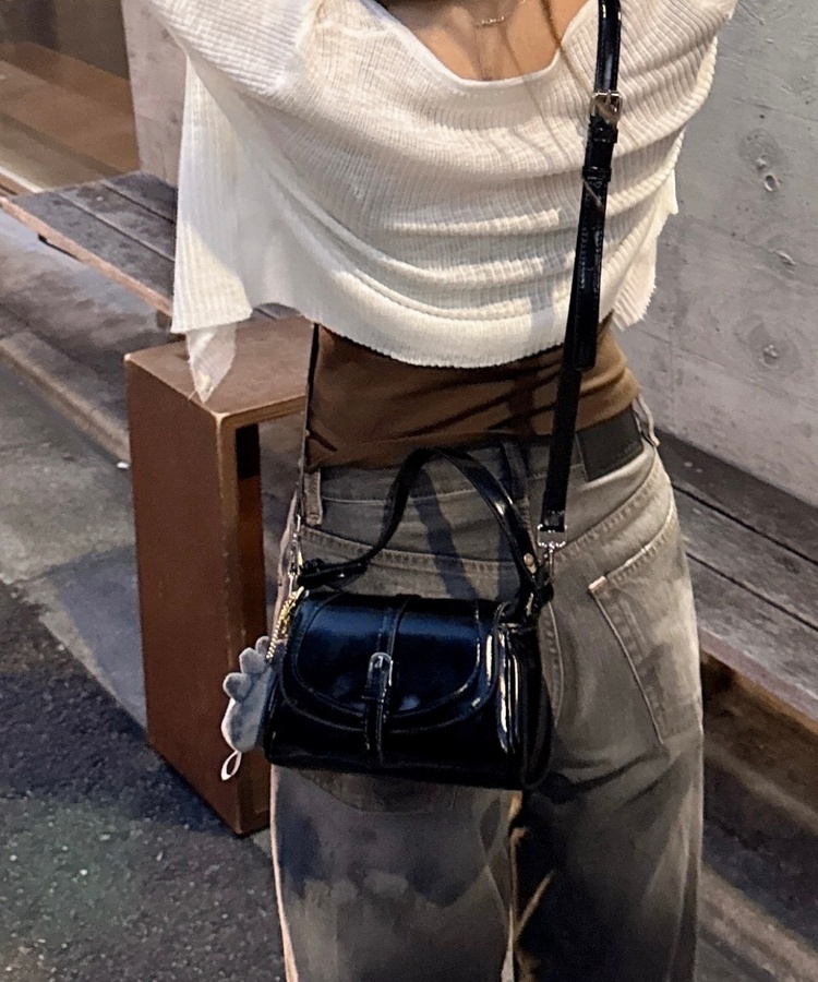 バッグ lovely ラブリーバックルクロスバッグ｜バッグ｜韓国ファッション通販 SONA