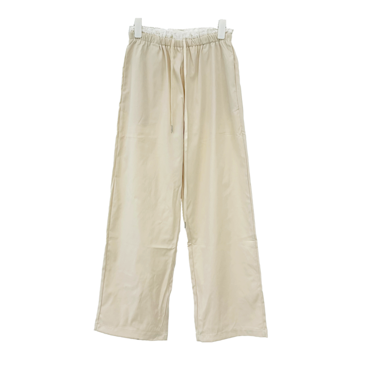 クーリングレイヤードローライズワイドパンツ