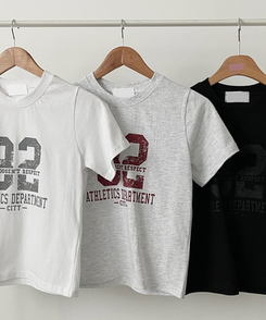 32レタリング半袖Tシャツ