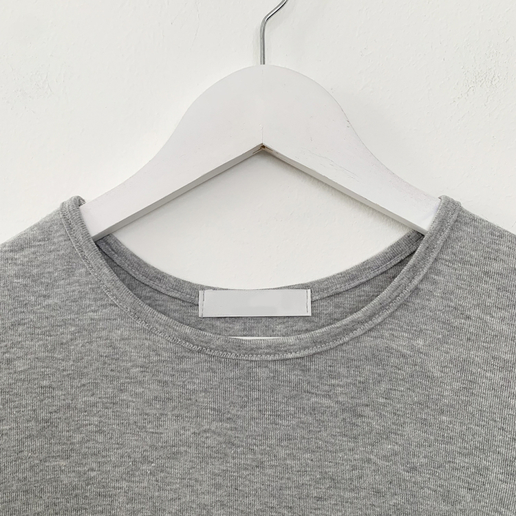 サイドシャーリングスリムフィット半袖Tシャツ