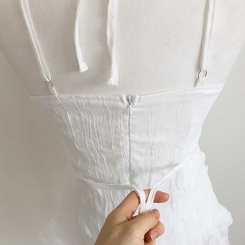 ティアードスワンミニワンピース