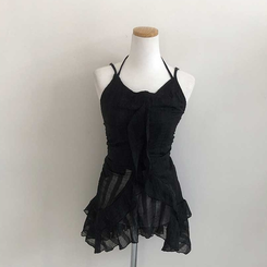 ティアードスワンミニワンピース