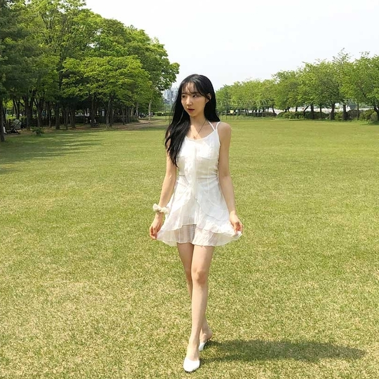 ティアードスワンミニワンピース WHITE