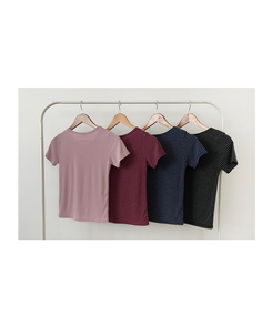 半袖Tシャツ ストライプ半袖Tシャツ