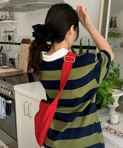 ヘアアクセサリー レースシュシュスヘアバンド BLACK