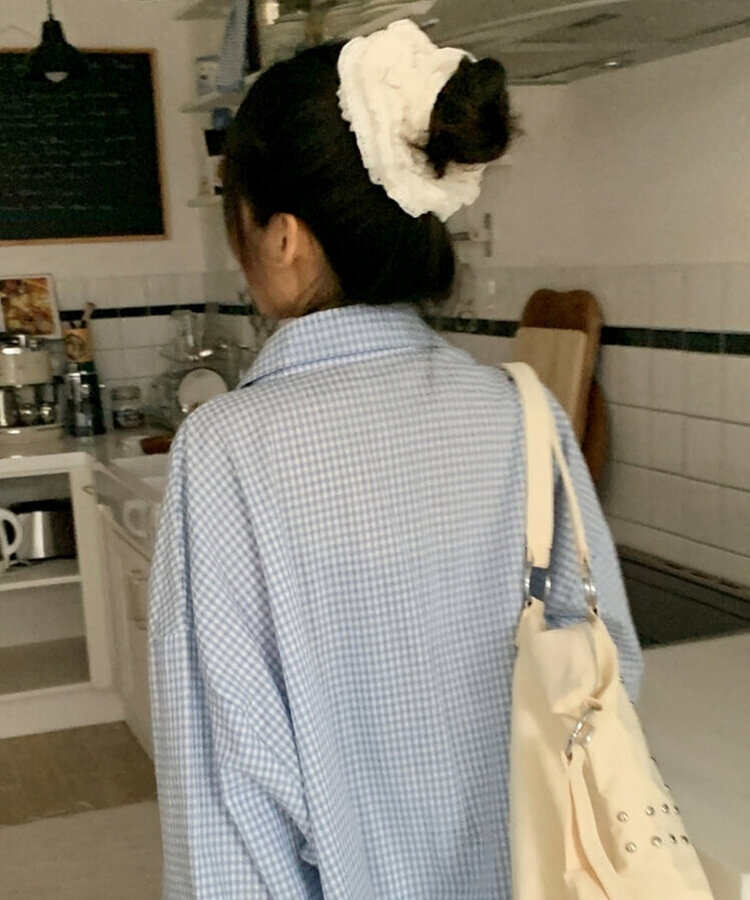 レースシュシュスヘアバンド IVORY
