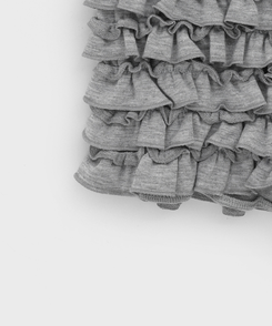 ティアードバンディングショートパンツ