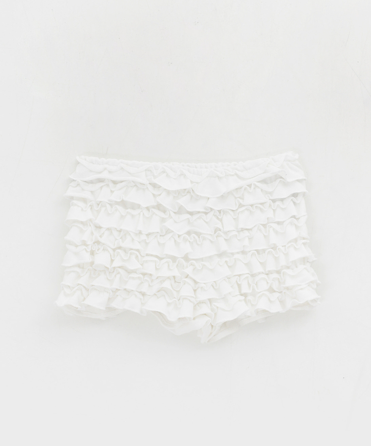 ティアードバンディングショートパンツ