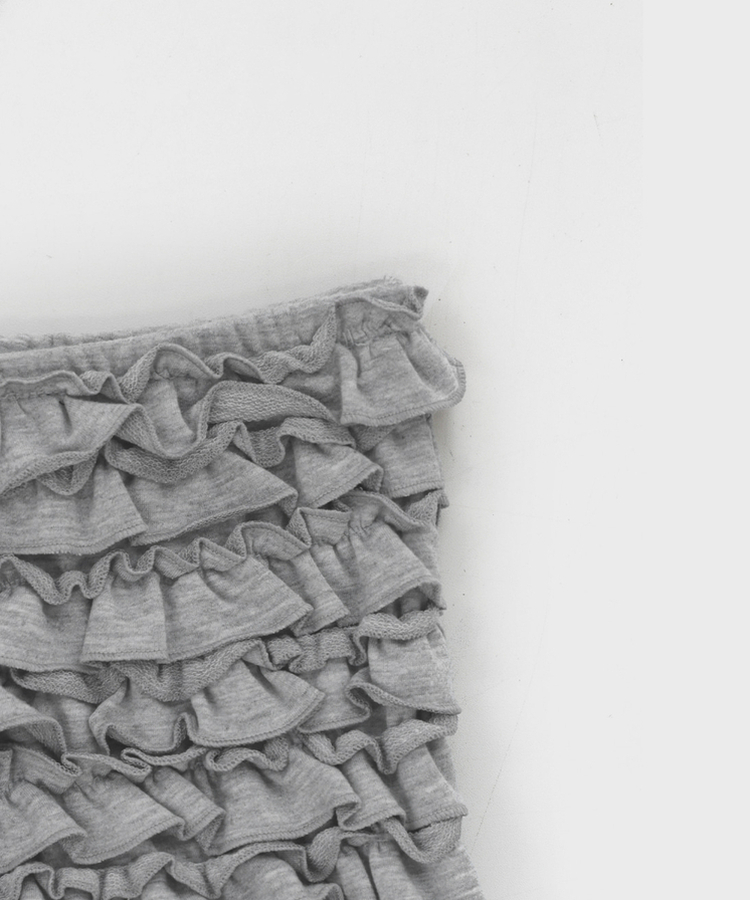 ティアードバンディングショートパンツ