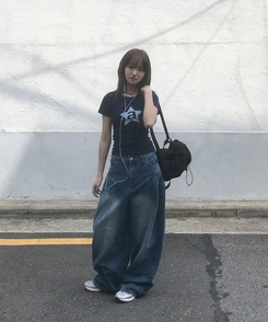 半袖Tシャツ スターレタリング半袖Tシャツ NAVY