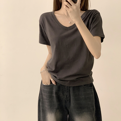 半袖Tシャツ オーバーフィット半袖Tシャツ(5color) CHARCOAL