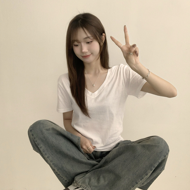 オーバーフィット半袖Tシャツ(5color) IVORY