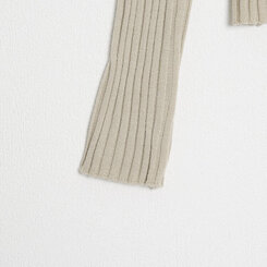 VネックリブニットTシャツ 6colors