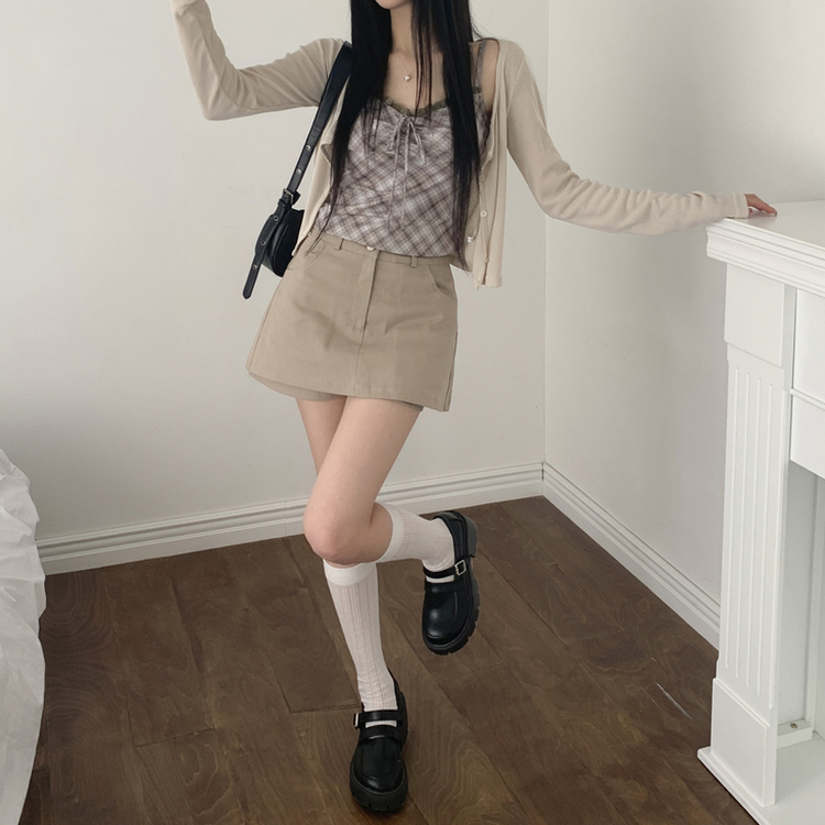 厚底バックルウォーカーローファー BLACK