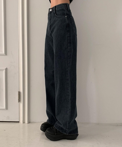 デニム 【丈別】セミワイドデニムパンツ(5color) NAVY