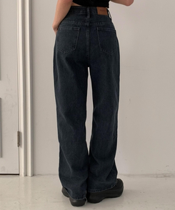 デニム 【丈別】セミワイドデニムパンツ(5color) NAVY