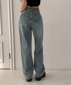 デニム 【丈別】セミワイドデニムパンツ(5color) LIGHT DENIM
