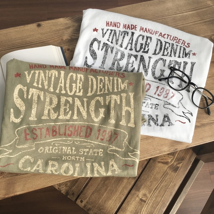 빈티지 레터링 스트릿 힙 정핏 세미크롭 반팔티셔