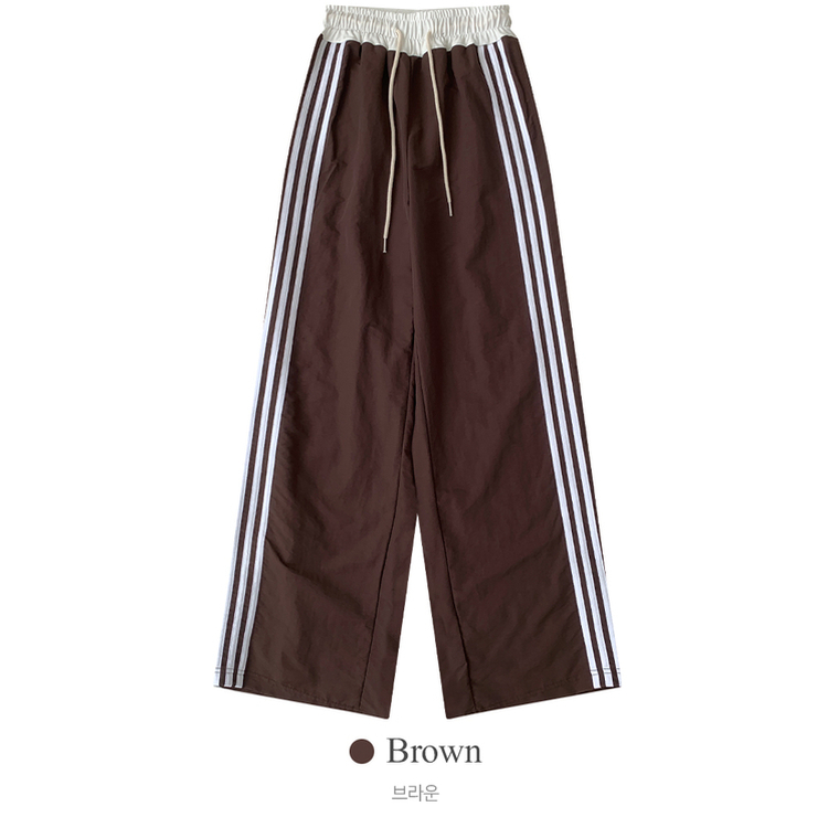 ナイロンクーリングラインワイドパンツ(7color)