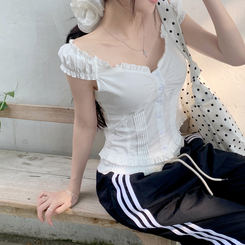 バッグ ドットショルダーバッグ WHITE
