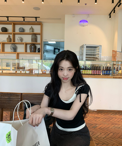 アボカド半袖Tシャツ BLACK