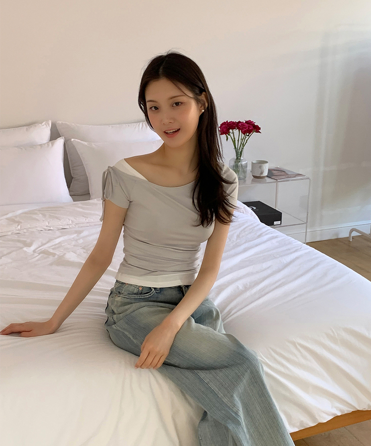 アボカド半袖Tシャツ GRAY