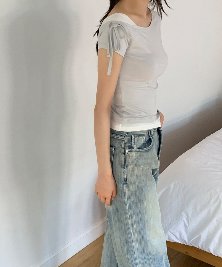 アボカド半袖Tシャツ GRAY