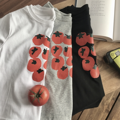 半袖Tシャツ トマトクロップ半袖Tシャツ