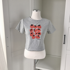 半袖Tシャツ トマトクロップ半袖Tシャツ