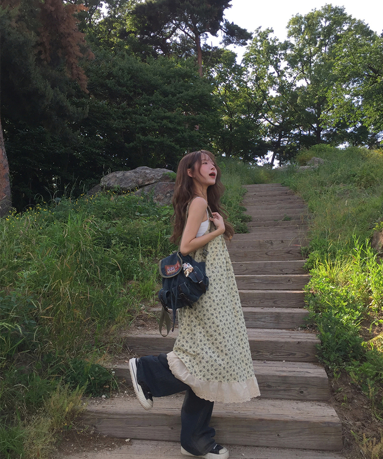 デニムポケットミニバックパック DEEP DENIM