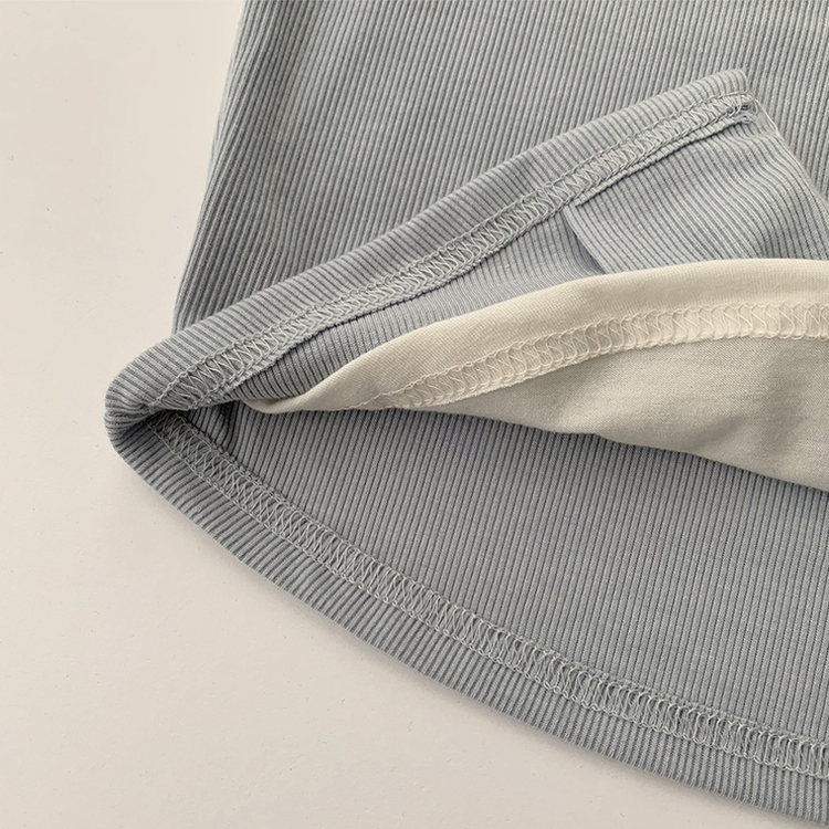 リボンレイヤード半袖Tシャツ