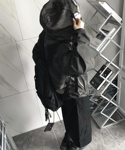 ショートパンツ バミューダコットンパンツ BLACK
