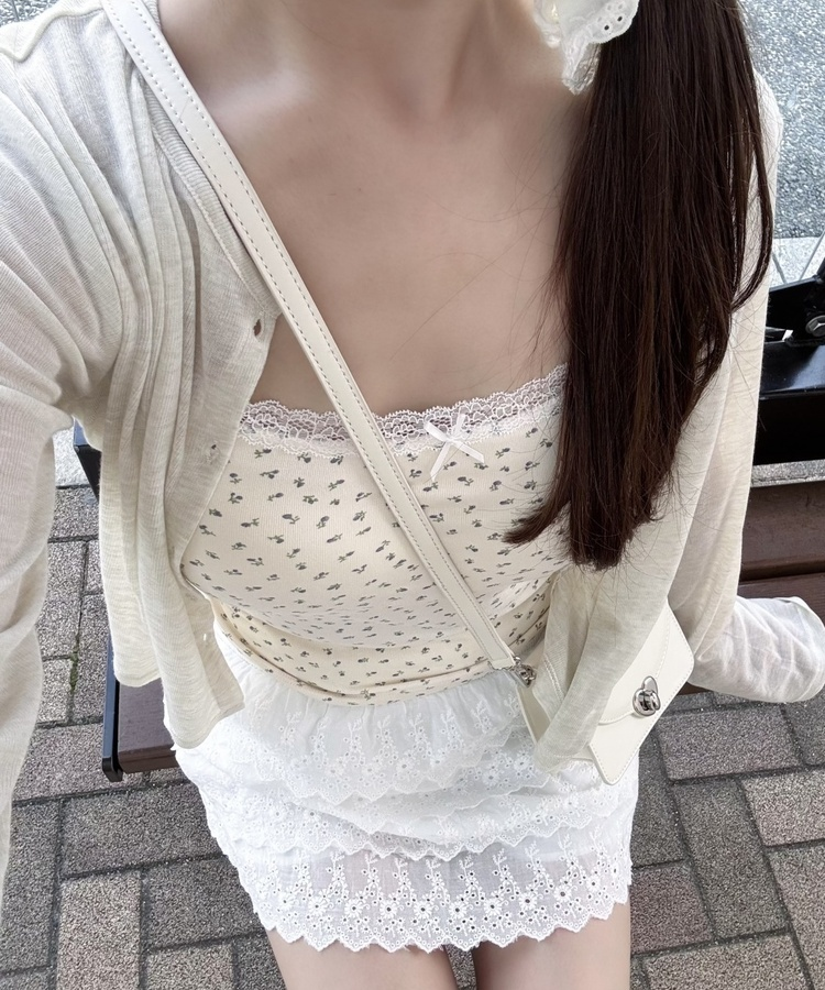 バッグ ハートロックミニショルダーバッグ IVORY