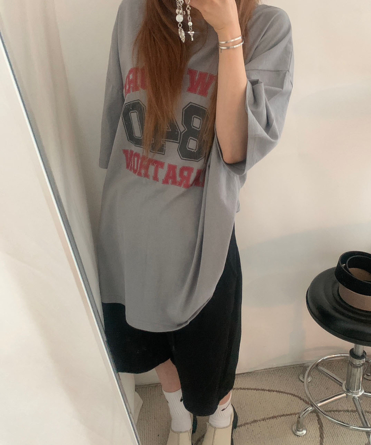 ポケットワッペンピンタックハーフパンツ BLACK