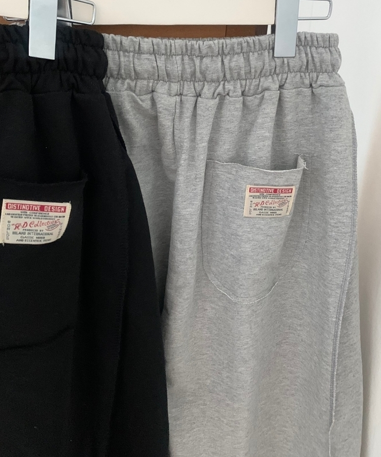 ポケットワッペンピンタックハーフパンツ