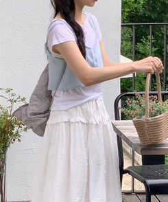 半袖Tシャツ ボートネックシースルー半袖Tシャツ(5color) IVORY
