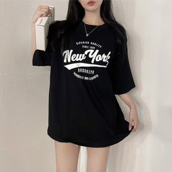 半袖Tシャツ ソーダレタリング半袖Tシャツ BLACK