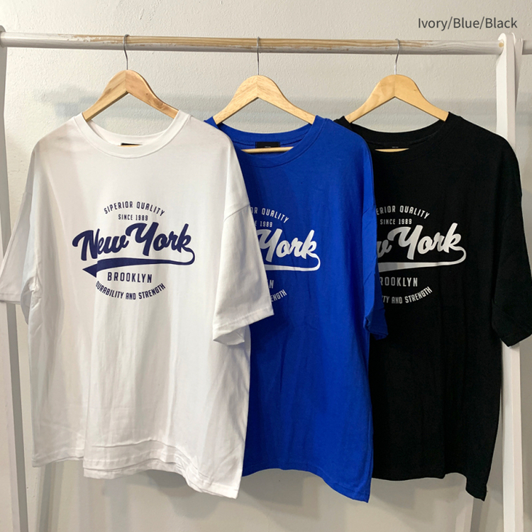 ソーダレタリング半袖Tシャツ