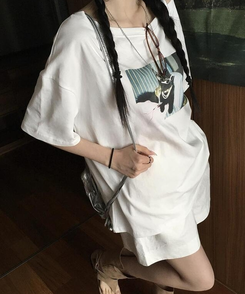 ショートパンツ コットンショートパンツ WHITE
